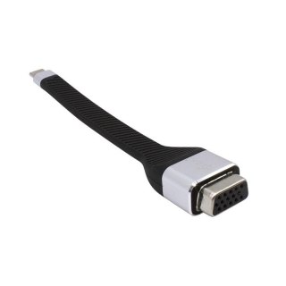 Adapter I-TEC C31FLATVGA60HZ Czarny USB-C - VGA C31FLATVGA60HZ