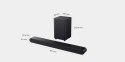 Soundbar TCL S643WE 2.1 200 W czarny