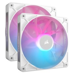 Corsair iCUE LINK RX140 RGB Series, PWM Fan 2 Pack - 140mm, biały