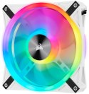 Corsair iCUE QL140 RGB PWM Fan 2 Pack z kontrolerem RGB - 140mm, biały