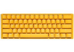 Ducky One 3 Żółta Mini Klawiatura Gamingowa, RGB LED - MX-Black (US)