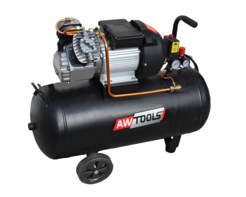 AWTOOLS SPRĘŻARKA OLEJOWA ZVA-100L V WYDAJNOŚĆ 370/min. ZBIORNIK 100l