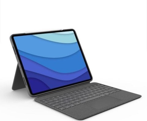 Etui z klawiaturą LOGITECH ComboTouch iPadPro12.9 5genGREY US INTNL 920-010257