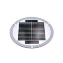 Solarna lampa uliczna / ogrodowa UFO 2000lm z pilotem, LED x48, panel solarny 18.5W