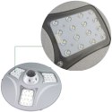 Solarna lampa uliczna / ogrodowa UFO 2000lm z pilotem, LED x48, panel solarny 18.5W