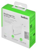 BELKIN ŁADOWARKA 30W 2X USB-C, PD 60W, BIAŁA