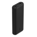 BELKIN POWERBANK 20K PD CMPCT USB-A/C 20W, CZARNY