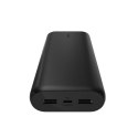 BELKIN POWERBANK 20K PD CMPCT USB-A/C 20W, CZARNY