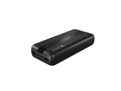 POWERBANK NATEC TREVI 20000MAH 2X USB-A + 1X USB-C CZARNY