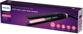 Prostownica do włosów Philips StraightCare Essential BHS378/00 (50W; kolor czarny)