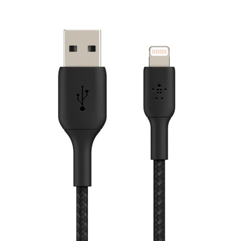 BELKIN KABEL USB A - LIGHTNING, 2M, CZARNY