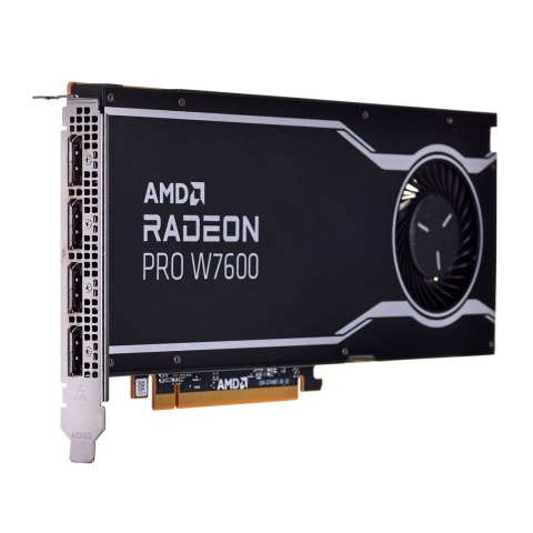 Karta graficzna AMD Radeon Pro W7600 8GB GDDR6, 4x DisplayPort 2.1, 130W, PCI Gen4 x8