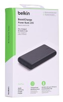 BELKIN POWERBANK 20000 MAH, USB-A & C, 15W, CZARNY