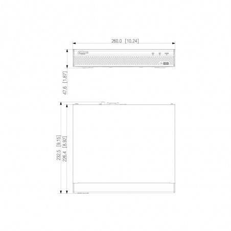 REJESTRATOR IP DAHUA NVR2108HS-4KS3