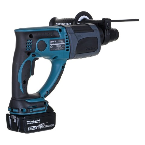 MAKITA MŁOTOWIERTARKA Z OPCJĄ KUCIA 18V 3x5,0Ah 1,9J DHR202RTE3 + ACC (D-74136)