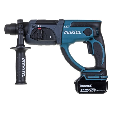 MAKITA MŁOTOWIERTARKA Z OPCJĄ KUCIA 18V 3x5,0Ah 1,9J DHR202RTE3 + ACC (D-74136)