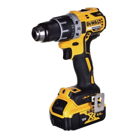 DEWALT WKRĘTARKA 18V DCD791P3A 70/27Nm 3x5,0Ah BL +KOŃCÓWKA KĄTOWY DO BITÓW