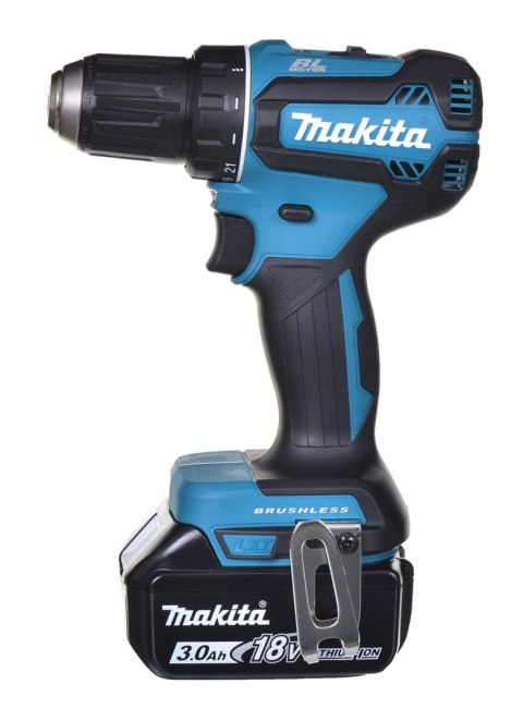 MAKITA.WKRĘTARKA 18V DDF485RF3J 50Nm 3x3,0Ah BLDC MAKPAC