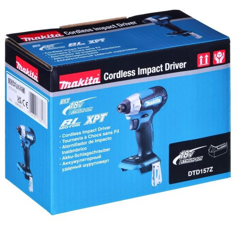 MAKITA ZAKRĘTARKA UDAR.18V 140Nm DTD157Z