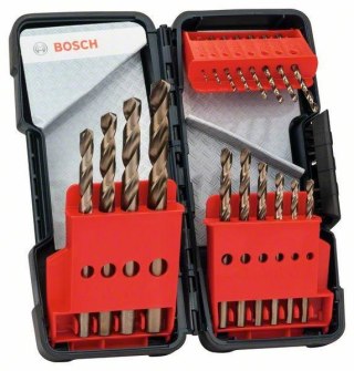 BOSCH ZESTAW WIERTEŁ DO METALU HSS-CO 18szt. TOUGHBOX