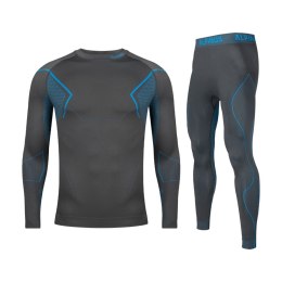 Bielizna termoaktywna męska Alpinus Active Base Layer Set szara GT43880