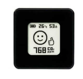 SMART HOME AIR QUALITY SENSOR/BLACK AIRV-BLCK AIRVALENT