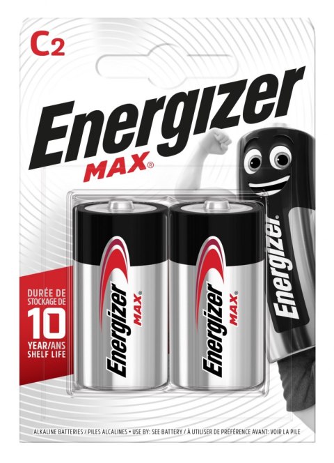 BATERIA ENERGIZER MAX C LR14. 2 szt. Opakowanie ECO