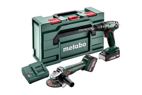 METABO ZESTAW COMBO 18V 2.4.3 (BS18+W18) 1x4,0Ah, 1x2,0Ah METABOX