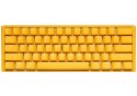 Ducky One 3 Żółta Mini Klawiatura Gamingowa, RGB LED - MX-Speed-Silver (US)