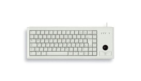 KEYBOARD G84-4400 TRACKBALL/LIGHTGREY US-ENGL/INTL USB