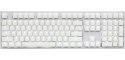 Ducky One 2 White Edition PBT Klawiatura Gamingowa, MX-Speed-Silver, Biała dioda LED - Biała