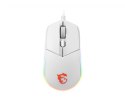 MOUSE USB OPTICAL GAMING/CLUTCH GM11 WHITE MSI