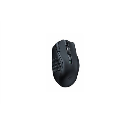 Mysz do gier Razer Naga V2 HyperSpeed, 2.4 GHz, Bluetooth, Bezprzewodowy, Czarny