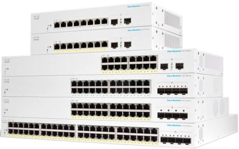 CBS220 SMART 48-PORT GE POE/4X10G SFP+