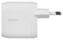 60W DUAL USB-C CHARGER WITH/POWER DELIVER WHITE