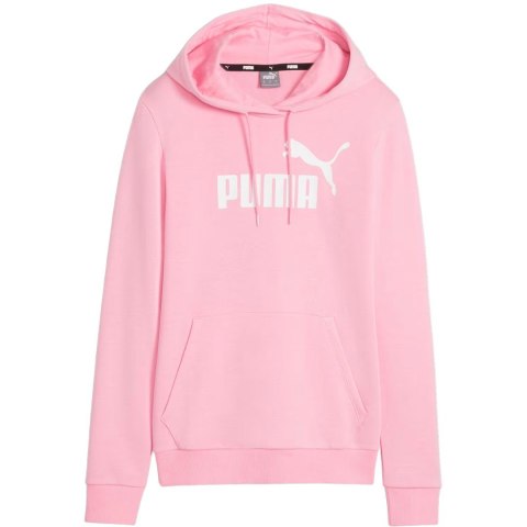 Bluza damska Puma ESS Logo Hoodie różowa 586797 30 L