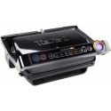 TEFAL | GC714834 OptiGrill | Wymienne płyty | Talerz | Nie dotyczy W | Czarny