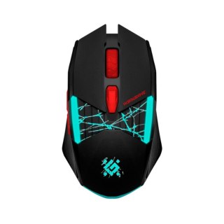 Mysz bezprzewodowa Defender HORRODINE GM-237 optyczna 3200dpi czarna RGB AKUMULATOR 6 przycisków Gaming