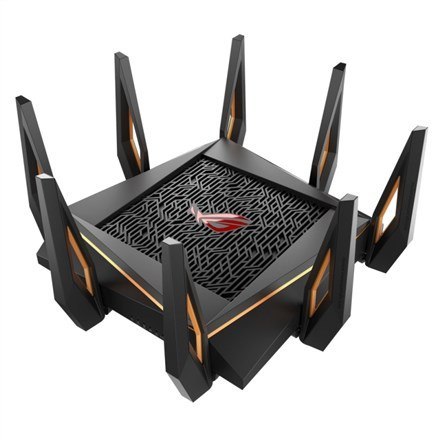 GT-AX11000 Trójzakresowy router do gier WiFi | ROG Rapture | 802.11ax | 4804+1148 Mbit/s | 10/100/1000 Mbit/s | Porty Ethernet L