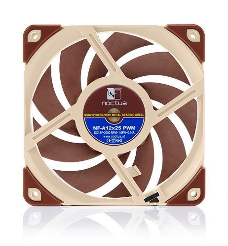 Wentylator NOCTUA NF-A12x25 PWM Sterrox