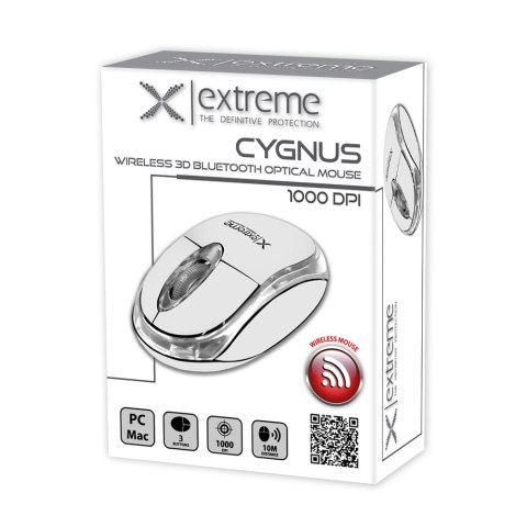 EXTREME MYSZ BLUETOOTH 3D CYGNUS BIAŁA XM106W