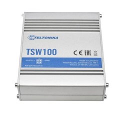 TELTONIKA TSW100 Switch 5x RJ45 1000Mb/s, 4x PoE (WYPRZEDAŻ)
