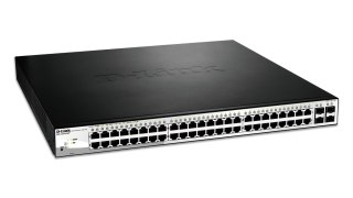 52-PORT LAYER2 GIGABIT SWITCH/48X POE SMART MANAGED IN