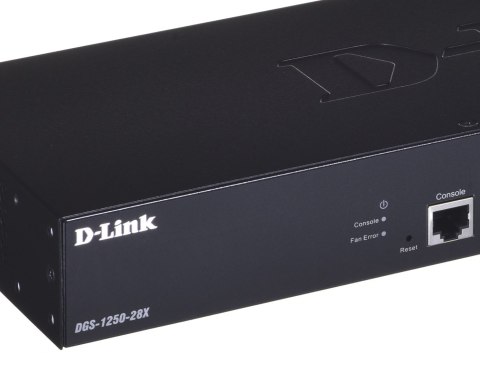 D-Link DGS-1250-28X/E 24-port Gigabit Smart Managed Switch with 4x 10G SFP+ ports