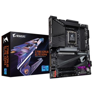 Gigabajt | Z790 A ELITE DDR4 1,0 M/B | Rodzina procesorów Intel | Gniazdo procesora LGA1700 | Moduły DDR DIMM | Gniazda pamięci 