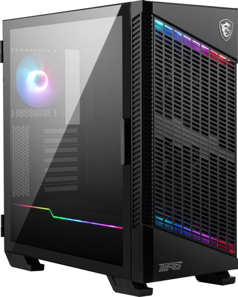 CASE MIDITOWER ATX W/O PSU/MPG VELOX 100P AIRFLOW MSI