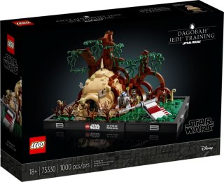 LEGO 75330 Star Wars Diorama - Szkolenie Jedi na Dagobah