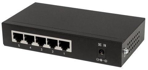 Intellinet 561228 łącza sieciowe Nie zarządzany Gigabit Ethernet (10/100/1000) Obsługa PoE Czarny