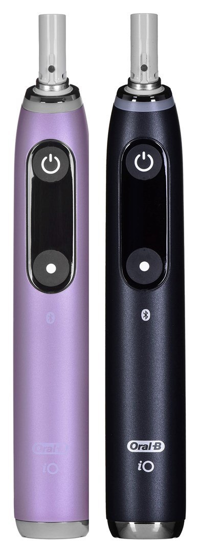 Braun Oral-B szczoteczka elektryczna iO 9N zestaw DUO BLACK ONYX & ROSE QUARTZ