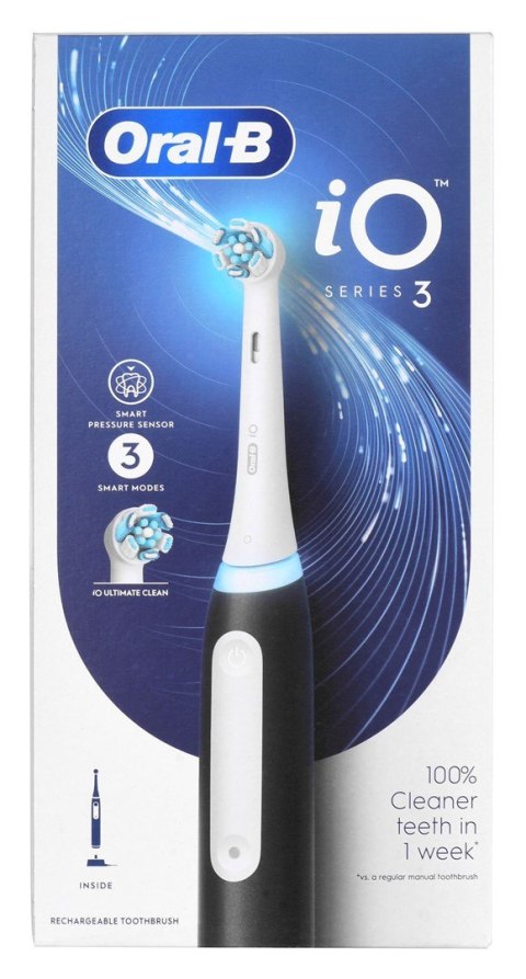 Braun Szczoteczka elektryczna Oral-B iO3 Matt Black